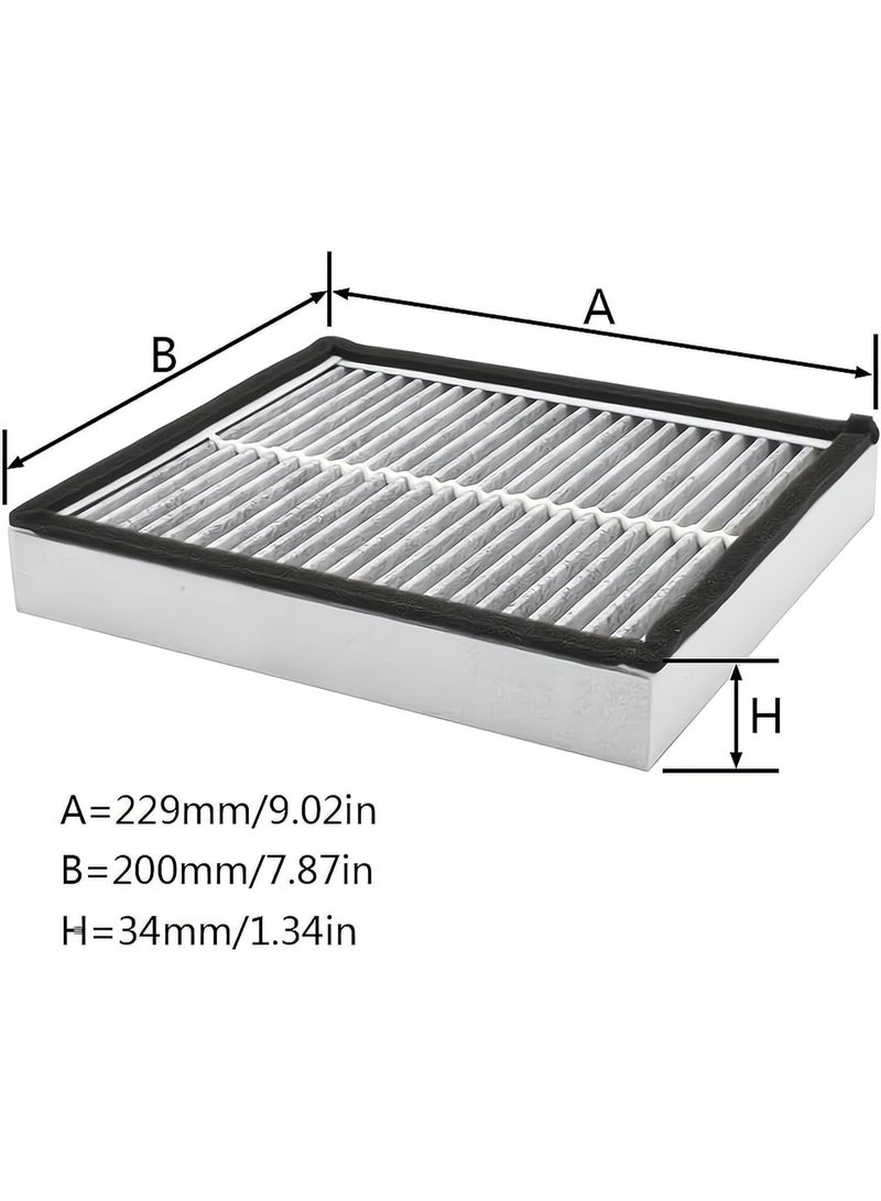 Beauenty Car Pollen Cabin A/C Air Filter For Nissan Y62 Patrol Titan A61 2012-2019 Infiniti QX56/QX80 5.6 L VK56VD V8 Engine - Image 2